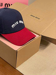 Miu Miu hat 01 - Navy color - 6