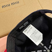 Miu Miu hat 01 - Navy color - 3