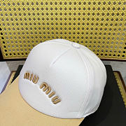 Miu Miu hat 02 - white color - 3