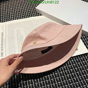 LV bucket hat 01 - pink color  - 4
