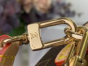 Louis Vuitton x Takashi Murakami Cherry Mini Bumbag Brown Monogram 17x12x9.5cm - 3