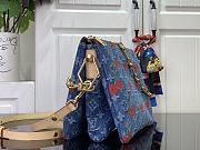 Louis Vuitton x Takashi Murakami Cherry Coussin PM Denim Monogram 26x20x12cm - 5