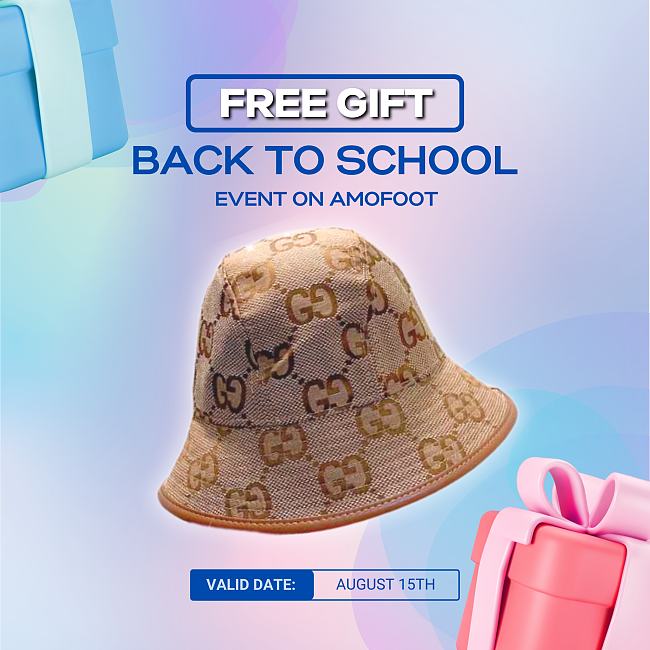 Gucci bucket hat 01 -  GG canvas  - 1