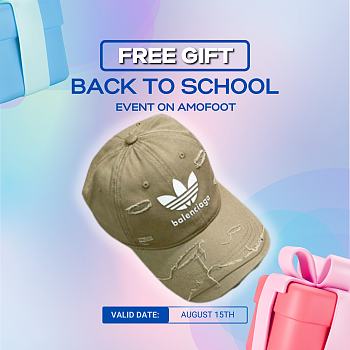 Balenciaga Hat 02 - Grey color (for orders from 2 items)