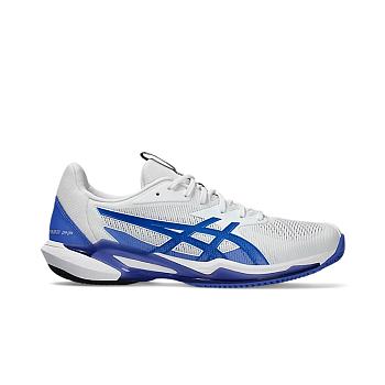 ASICS Solution Speed FF 3 Clay White Tuna Blue 1041A437-100