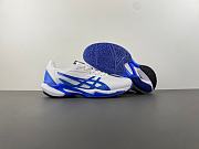 ASICS Solution Speed FF 3 Clay White Tuna Blue 1041A437-100 - 6
