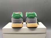 OFF-WHITE Out Of Office OOO Low Tops Light Grey Green OMIA189S24LEA0110555 - 3