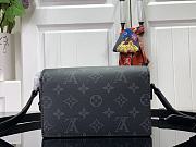 Louis Vuitton Steamer Wearable Wallet Black 18x11x6.5cm - 5