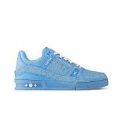 Louis Vuitton Trainer Sneaker - Blue 1AHTB3 - 1