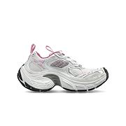 Balenciaga 6XL Lace-Up Sneakers white/pink color - 1