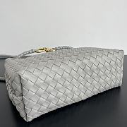 Bottega Veneta Andiamo 'Sterling' 32.5x24x12cm - 5