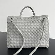 Bottega Veneta Andiamo 'Sterling' 32.5x24x12cm - 3