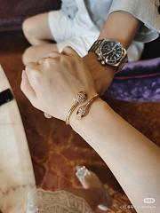 Serpenti Seduttor Rose Gold baracelet  - 4