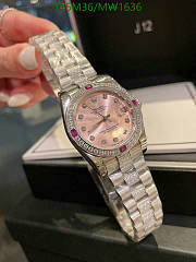 Rosa Rolex Datejust 126201-0028 Rosé 36mm Dial Oyster - 6