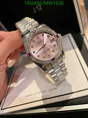 Rosa Rolex Datejust 126201-0028 Rosé 36mm Dial Oyster - 2