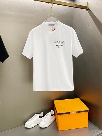 Prada Cotton T-shirt - White color UJN896_14K7_F0009_S_OOO