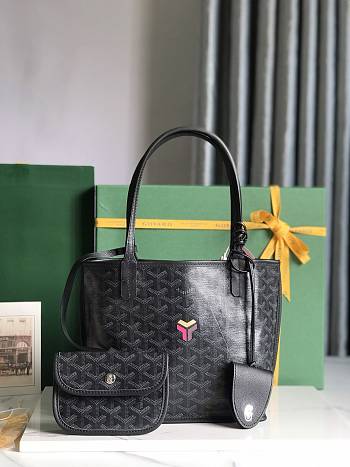 Goyard Black Anjou Mini - Black 20x20x10cm