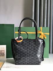 Goyard Black Anjou Mini - Black 20x20x10cm - 5