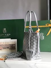 Goyard Black Anjou Mini - Silver 20x20x10cm - 3