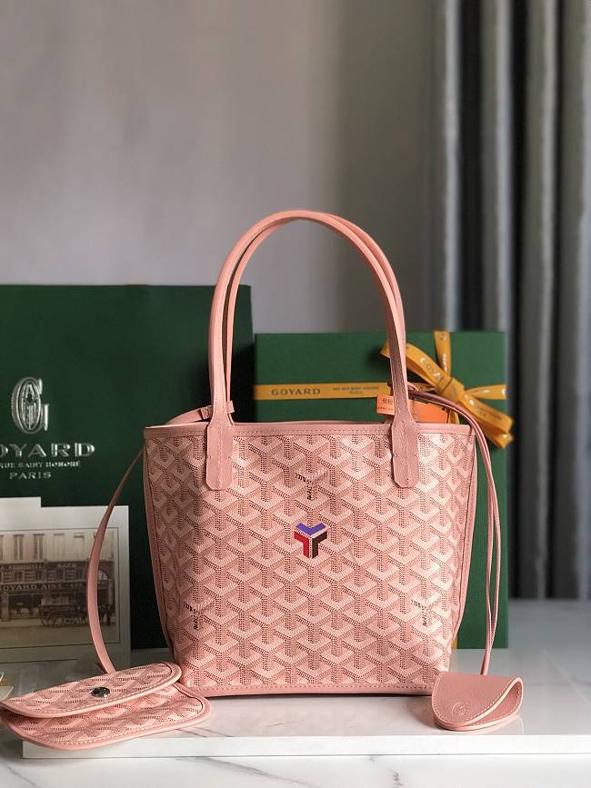 Goyard Black Anjou Mini - Pink 20x20x10cm - 1