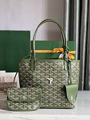 Goyard Black Anjou Mini - Green 20x20x10cm - 1