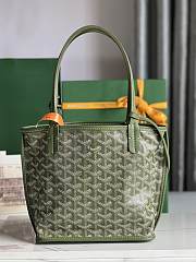 Goyard Black Anjou Mini - Green 20x20x10cm - 4