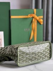 Goyard Black Anjou Mini - Green 20x20x10cm - 6