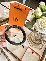 Hermès - bracelet Goliath black 20cm - 6