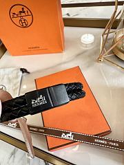 Hermès - bracelet Goliath black 20cm - 5