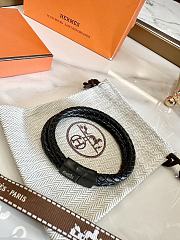 Hermès - bracelet Goliath black 20cm - 4
