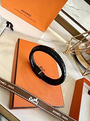 Hermès - bracelet Goliath black 20cm - 3