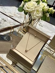 Bvlgari Matte Black Ceramic Necklace in Rose Gold - 1