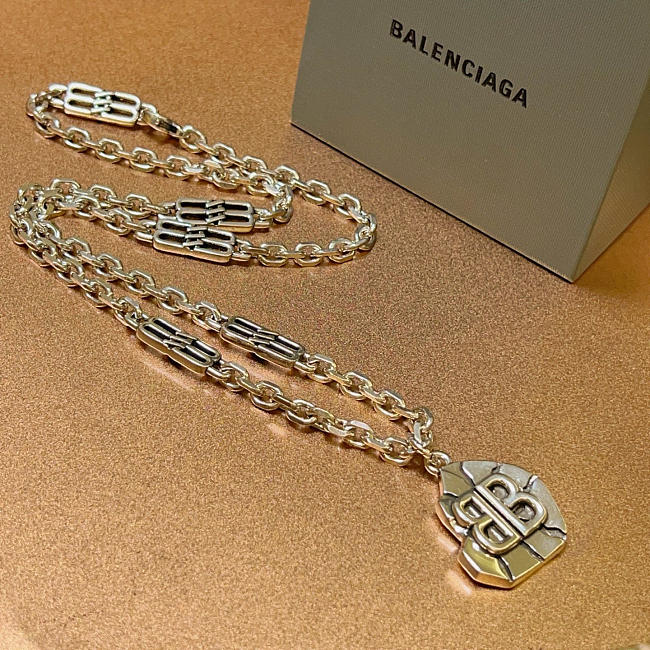 Balenciaga Necklace in silver for mens - 1