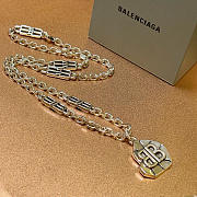 Balenciaga Necklace in silver for mens - 1