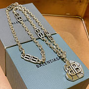 Balenciaga Necklace in silver for mens - 3