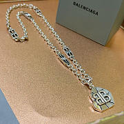 Balenciaga Necklace in silver for mens - 4