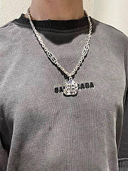 Balenciaga Necklace in silver for mens - 6