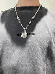 Balenciaga Necklace in silver for mens - 2