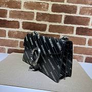 Gucci x Balenciaga The Hacker Project Small Dionysus Bag Black 28x18x9cm - 4