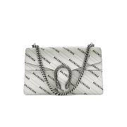 Gucci x Balenciaga The Hacker Project Small Dionysus Bag White 28x18x9cm - 1
