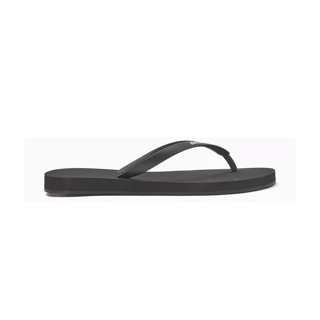 Balenciaga Logo printed thong sandals - Black - 1