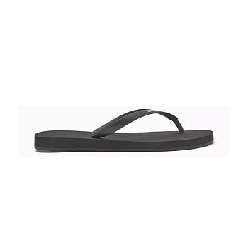 Balenciaga Logo printed thong sandals - Black