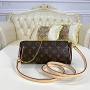 Louis Vuitton Eva Monogram Brown 25x13x4cm - 4