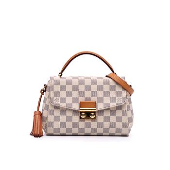 Louis Vuitton Tote Croisette Damier Azur Blue/White 25x17x9.5cm