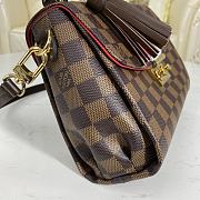 Louis Vuitton Croisette Damier Ebene Brown 25x17x9.5cm - 5