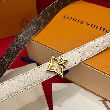Louis Vuitton Mini Flowergram15mm Reversible Belt