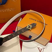 Louis Vuitton Mini Flowergram15mm Reversible Belt - 4