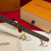 Louis Vuitton Mini Flowergram15mm Reversible Belt - 6