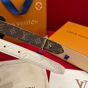 Louis Vuitton Mini Flowergram15mm Reversible Belt - 2