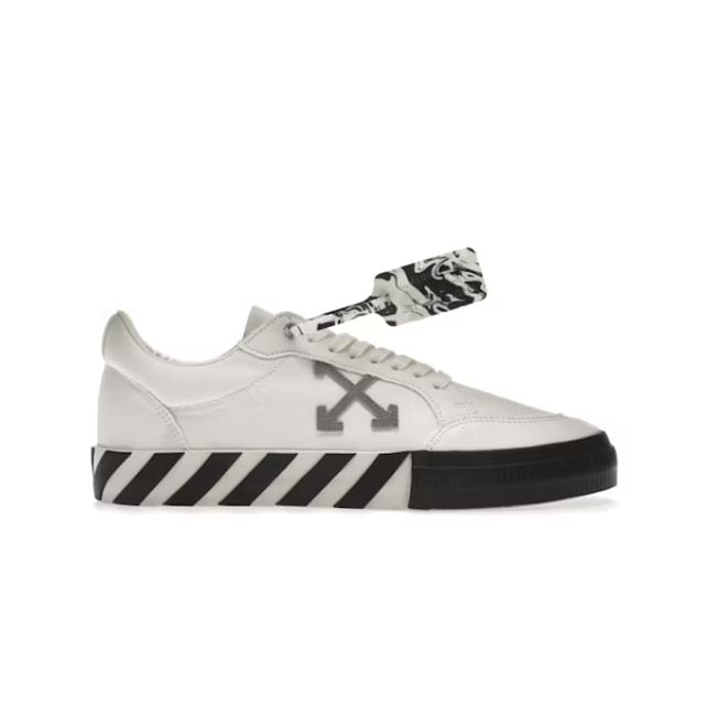 OFF-WHITE Vulc Low White Grey OMIA085F21FAB0010155 - 1